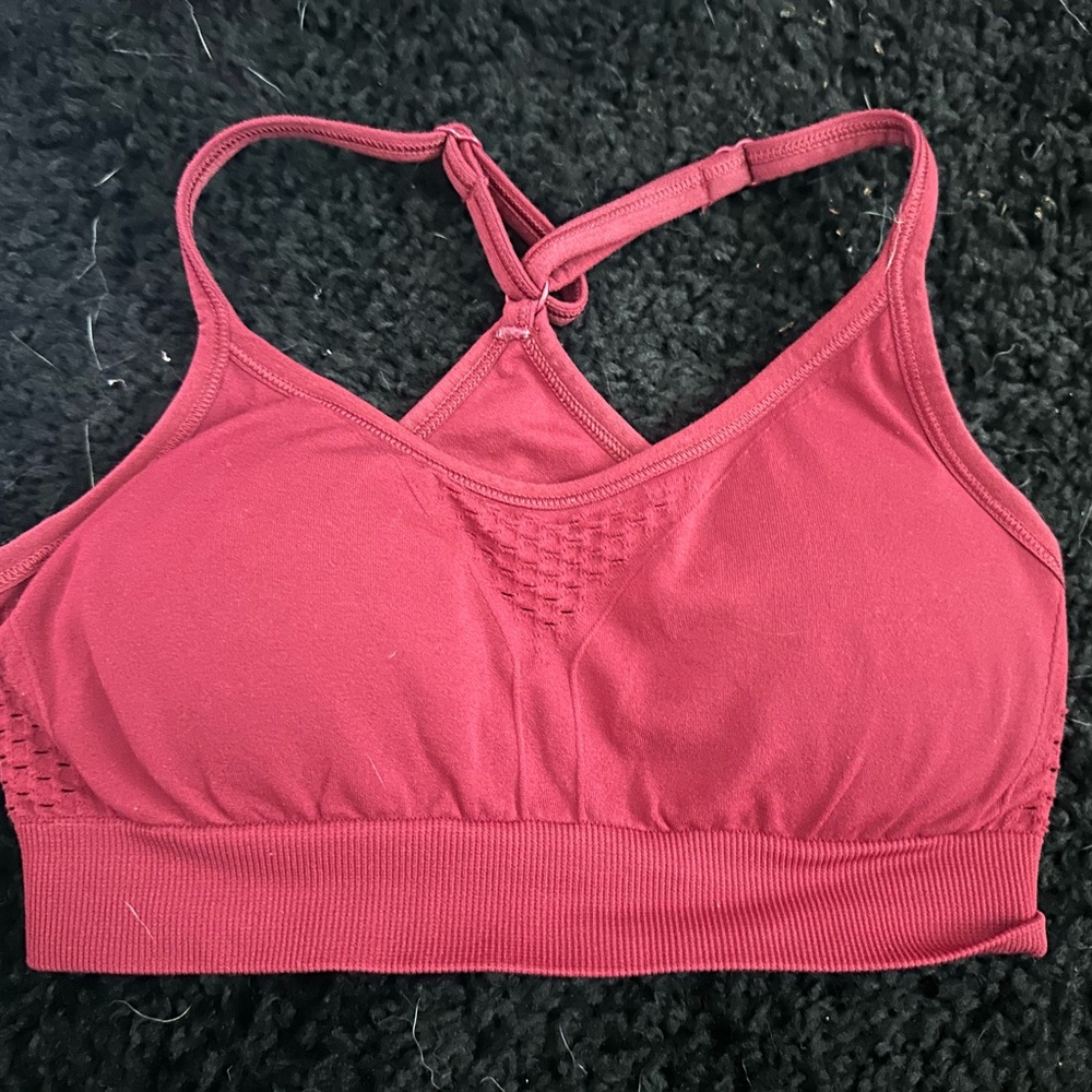 DSG Burgundy Sports Bra